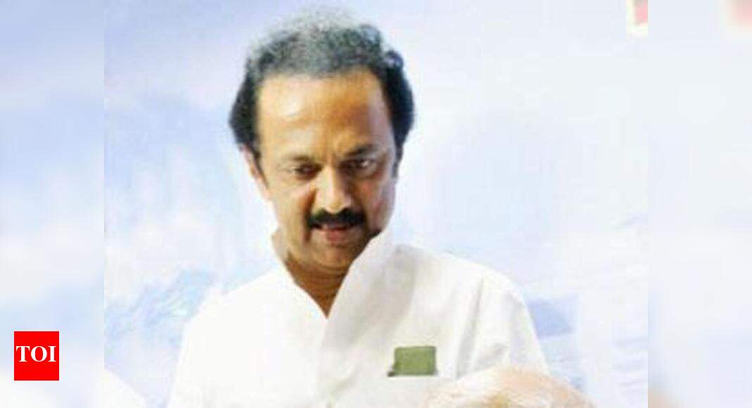 Stalin: Stalin seeks whitepaper on road projects | Chennai News - Times ...