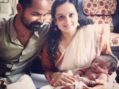 Vinay Forrt and wife name their son