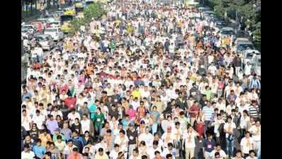People 'Run for Unity' in Silchar