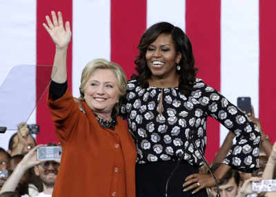 Hillary Clinton says open to having Michelle Obama in Cabinet