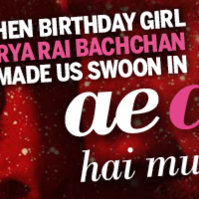 7 times Aishwarya Rai Bachchan made us swoon in 'Ae Dil Hai Mushkil'