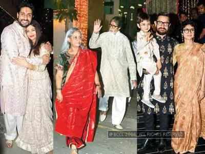 Bollywood stars light up Diwali night