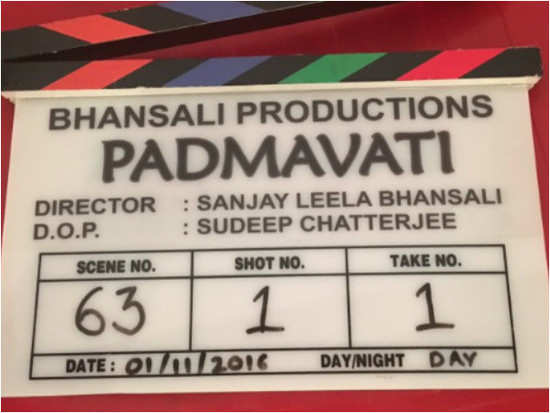 Shooting commences for Sanjay Leela Bhansali's 'Padmavati'