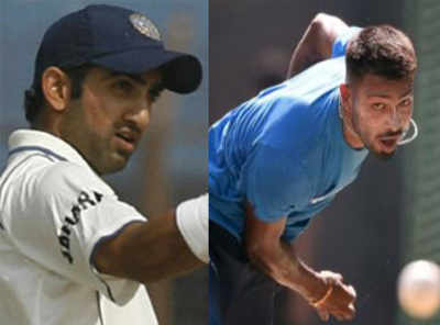 India v Eng: Pandya handed maiden Test call-up, Gambhir retained