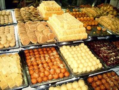 Humour: Man opens a sweet shop with all the left-over sweets from Diwali