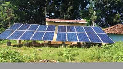 Solar power lights up 3 villages of tribal Jashpur for the first time after 70 yrs of independence
