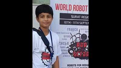 City boy wins national round of robotics olympiad