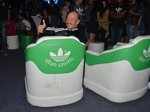 Adidas promotes Tennis shoes with Stan Smith