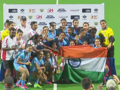 Women'S Asian Champions Trophy: Hockey: India Beat China 2-1 To Win ...