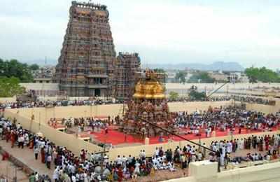Which Tamil Nadu temple is the state emblem?