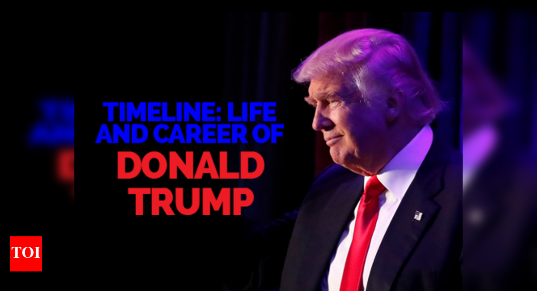 Trump Towers to White House - Donald's starry journey - Times of India