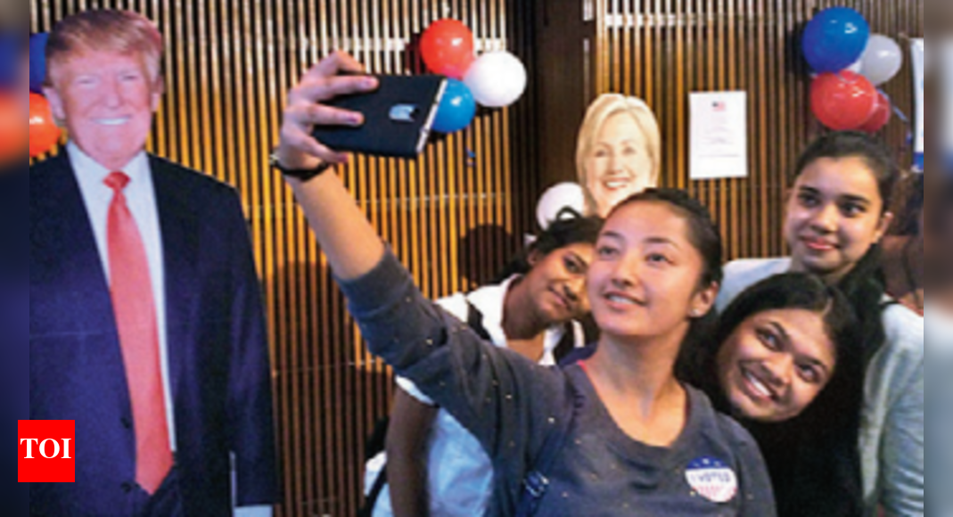 Trumped city still backs Hillary | Kolkata News - Times of India