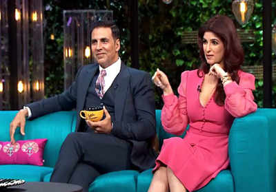 Twinkle Khanna stuns on Koffee with Karan
