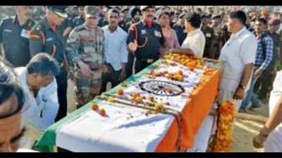 Barmer jawan cremated with state honours