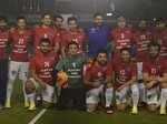 Celebs play football match for charity