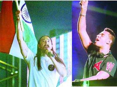 Delhi gets caked by Steve Aoki, dances to Afrojack