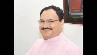 Union health minister JP Nadda lays foundation stone of medical college in Firozabad