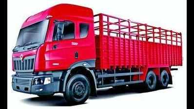 40% trucks off road, goods transport hit