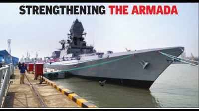 Navy to commission Rs 4,000cr warship into fleet on Monday