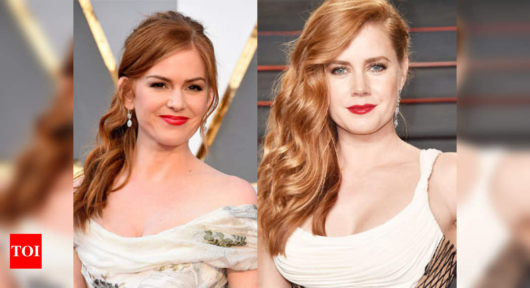 Isla Fisher Isla Fisher Used Amy Adams Photo For Family Holiday Card English Movie News Times Of India