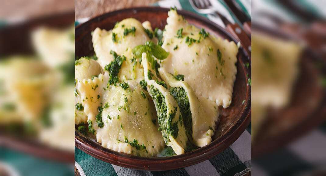 Spinach and Cheese Ravioli recipe by Pankaj Bhadouria on Times Food