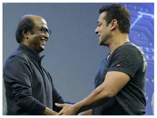 Salman Khan attends Rajinikanth’s 2.0 trailer launch event