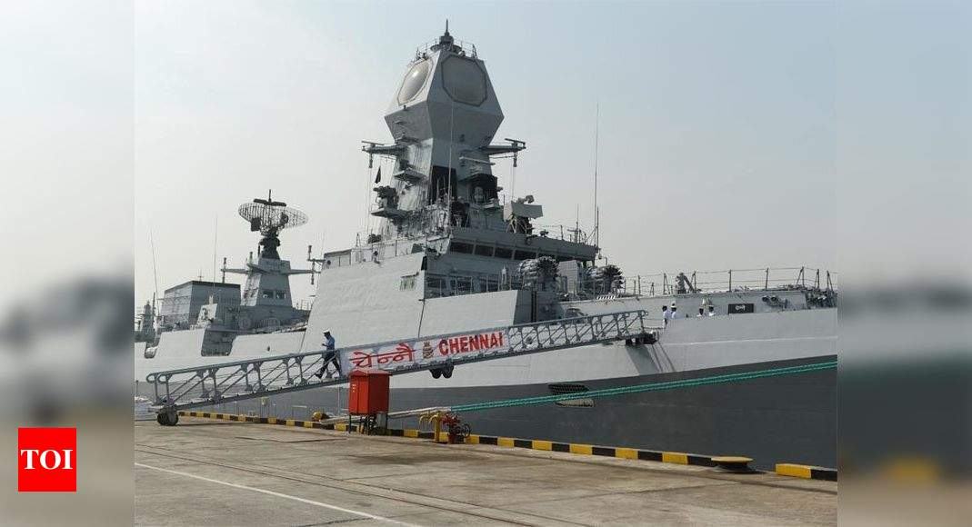 INS Chennai: Largest-ever 'Made-in-India' warship INS Chennai ...