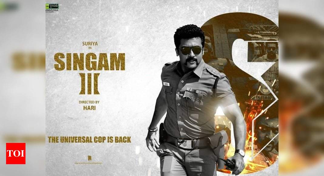 Singham 3 Telugu audio gets a date | Telugu Movie News - Times of India