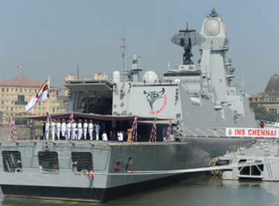 Largest-ever 'Made-in-India' warship INS Chennai commissioned