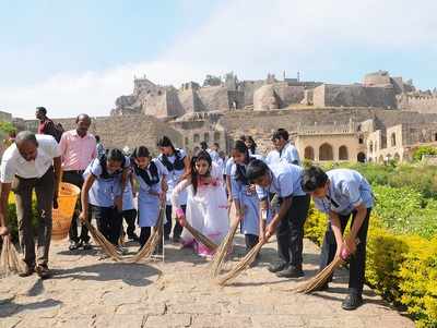 Golconda Fort buzzes with activity