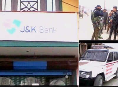 J&K: Unidentified gunmen loot bank in broad daylight