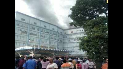 OT patients evacuated as fire breaks out at SSKM