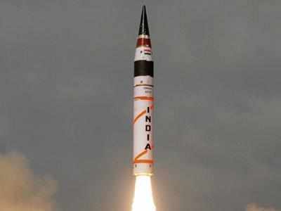 India test-fires Agni-I ballistic missile