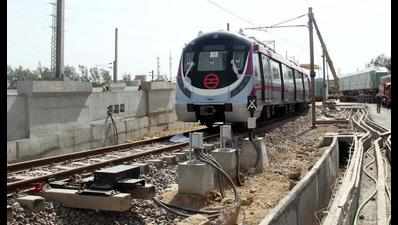 Trials on, Akhilesh Yadav can’t get green light to ride Kalindi Kunj Metro
