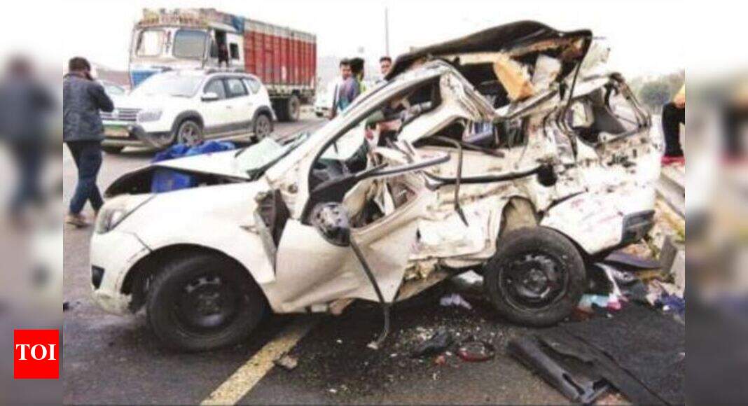 2 students die in carbus collision Chandigarh News Times of India