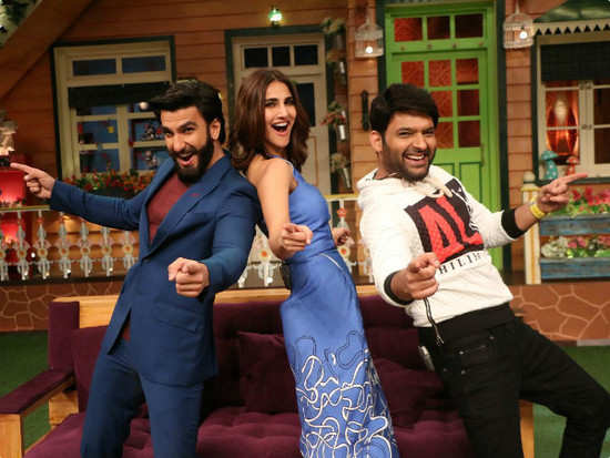 IN PICS: Ranveer-Vaani go 'Befikre' on 'The Kapil Sharma Show'