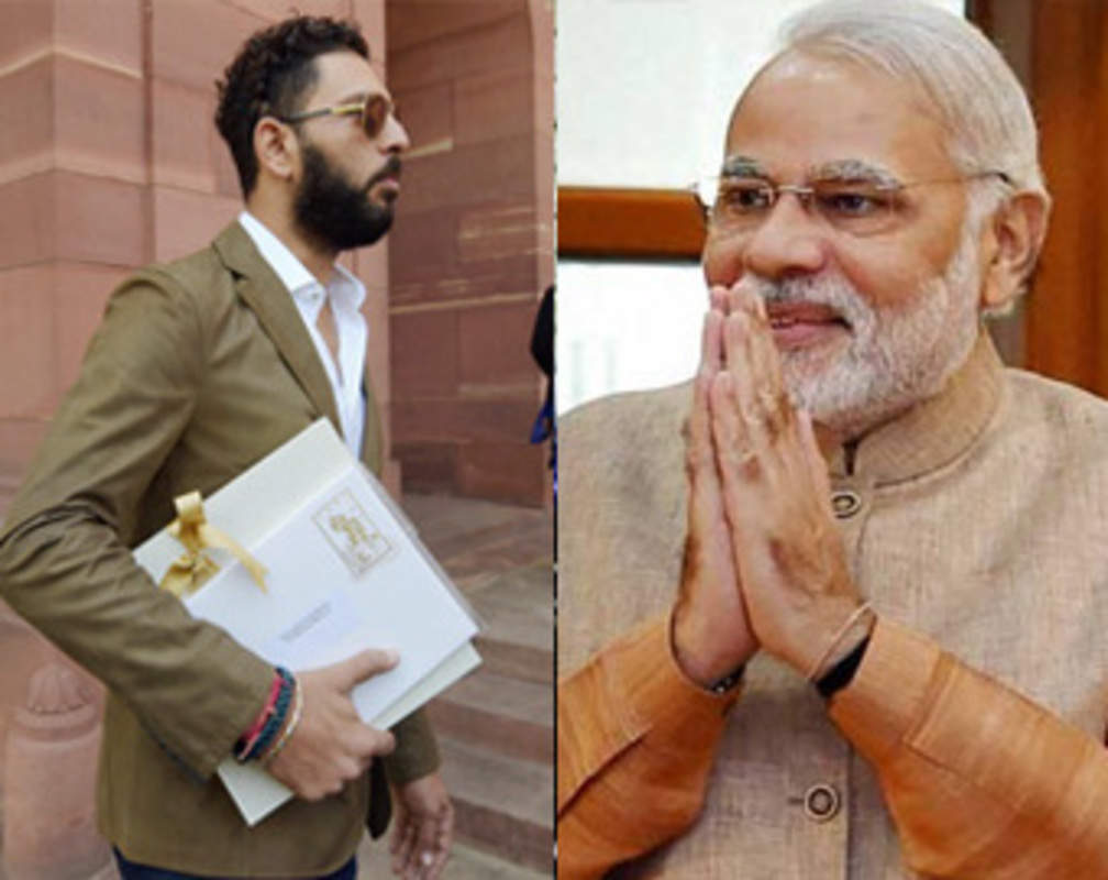 
Yuvraj Singh visits Parliament, invites PM Modi for his wedding

