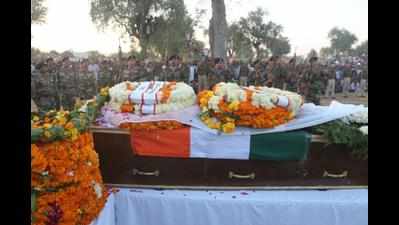 Martyred jawan cremated with honours