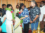 Celebs at Dileep, Kavya Madhavan wedding