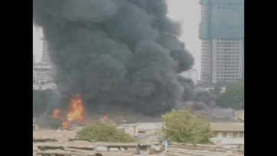 Major fire breaks out in Mumbai's Jogeshwari area