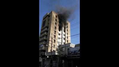 Fire breaks out in 7th floor office, no casualty