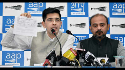 BJP made its black white before ban: AAP