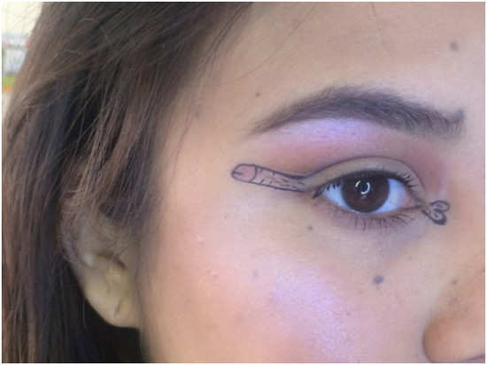 Penis eyeliner is trending, and we don't know why!