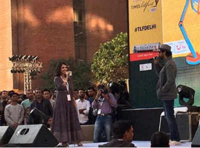 Watch: Farhan Akhtar treats fans with live performance at Times LitFest