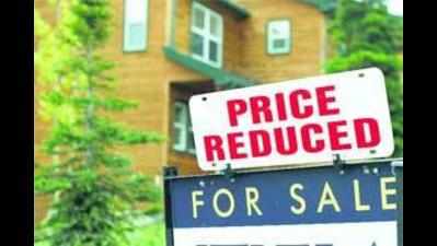 Across the state, lull in real estate sector, property prices fall