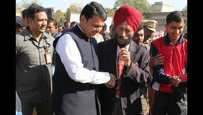 Mr CM, promise me that you will give me at least two Milka Singhs from Nagpur, says the flying Sikh
