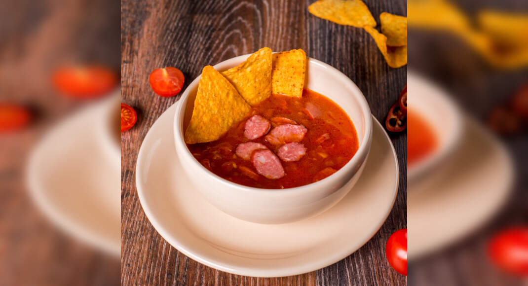 Cheesy Vegetable Tortilla Soup Recipe: How to Make Cheesy Vegetable Tortilla Soup Recipe | Homemade 