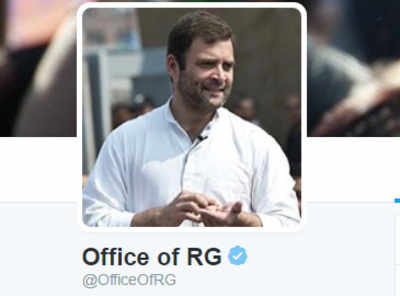 Rahul Gandhi's Twitter handle hacked, offensive tweets posted