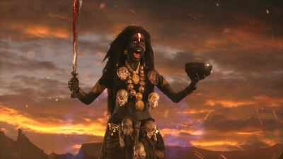 Parvati takes Bhadrakaali avatar to kill Rakthabeejaasura