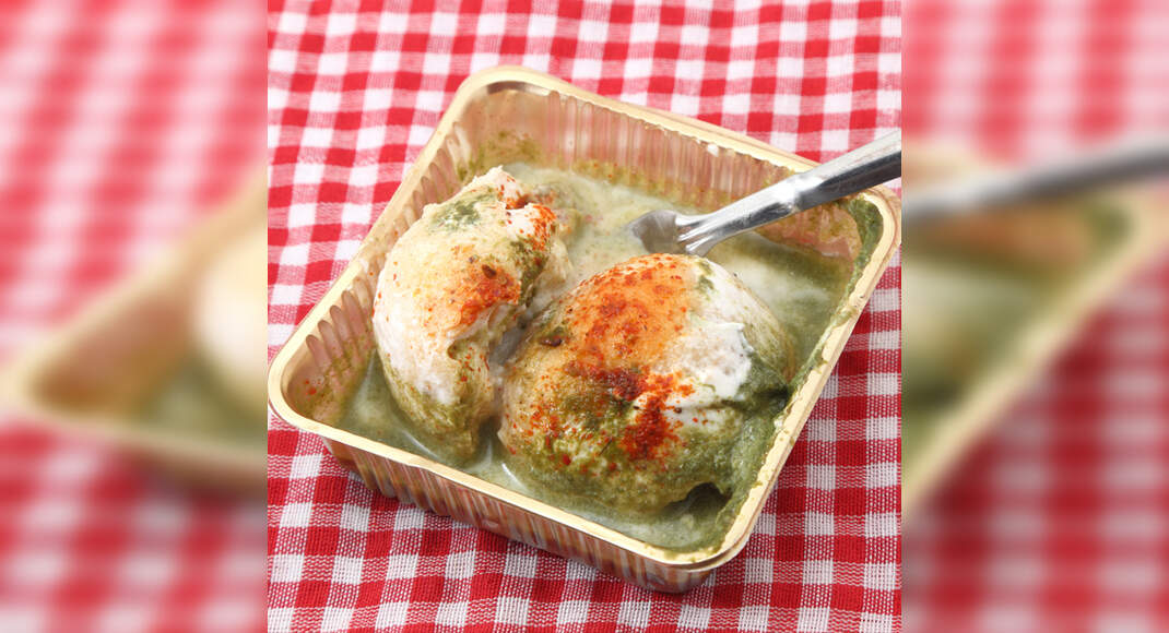 Bread Stuffed Dahi Vada Recipe: How to Make Bread Stuffed Dahi Vada Recipe | Homemade Bread Stuffed 